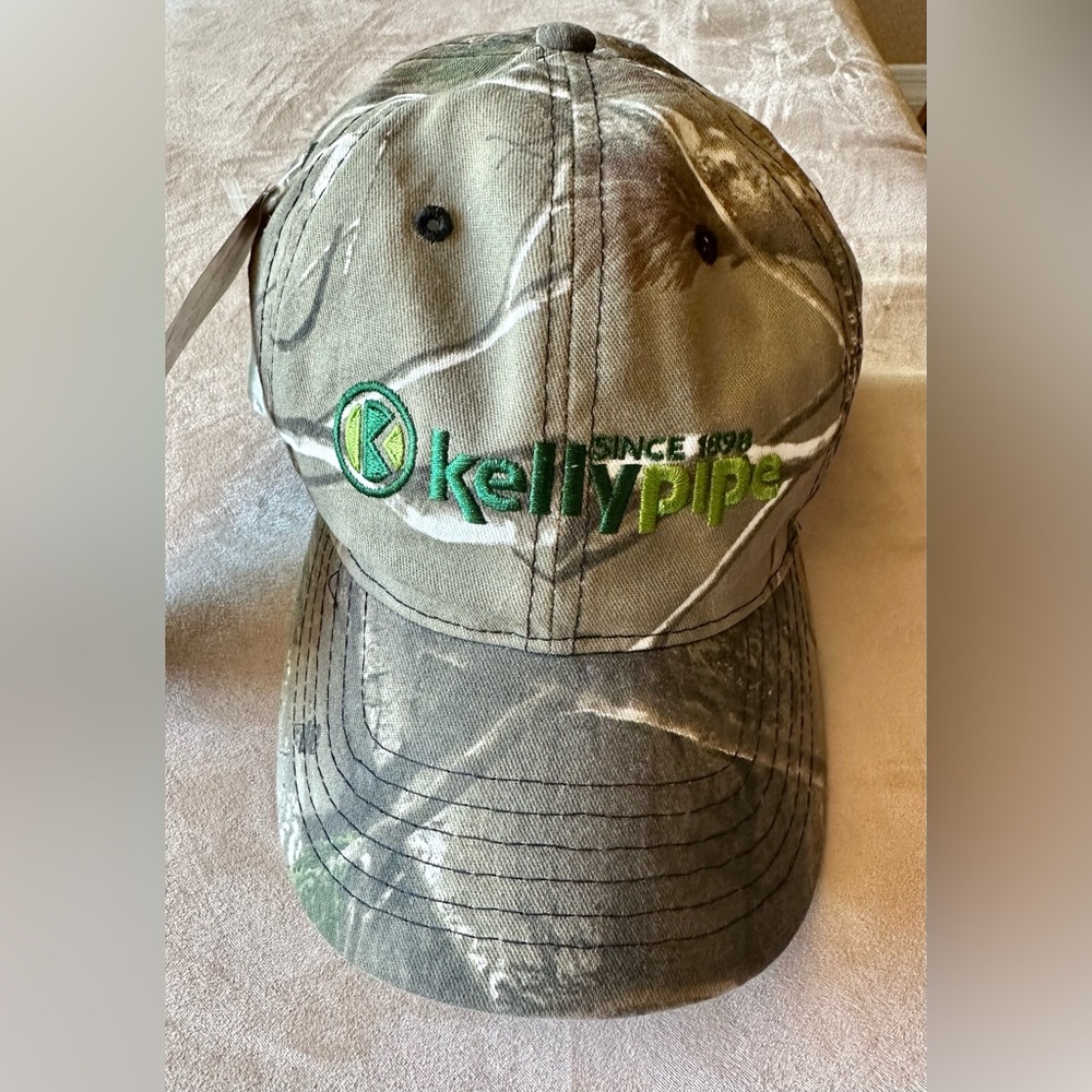 Kelly Pipe NWT Camouflage Hunting Hat Velcro Adjustable back NWT